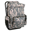 A.C.U. Digital Camo Backpack & Stool Combination